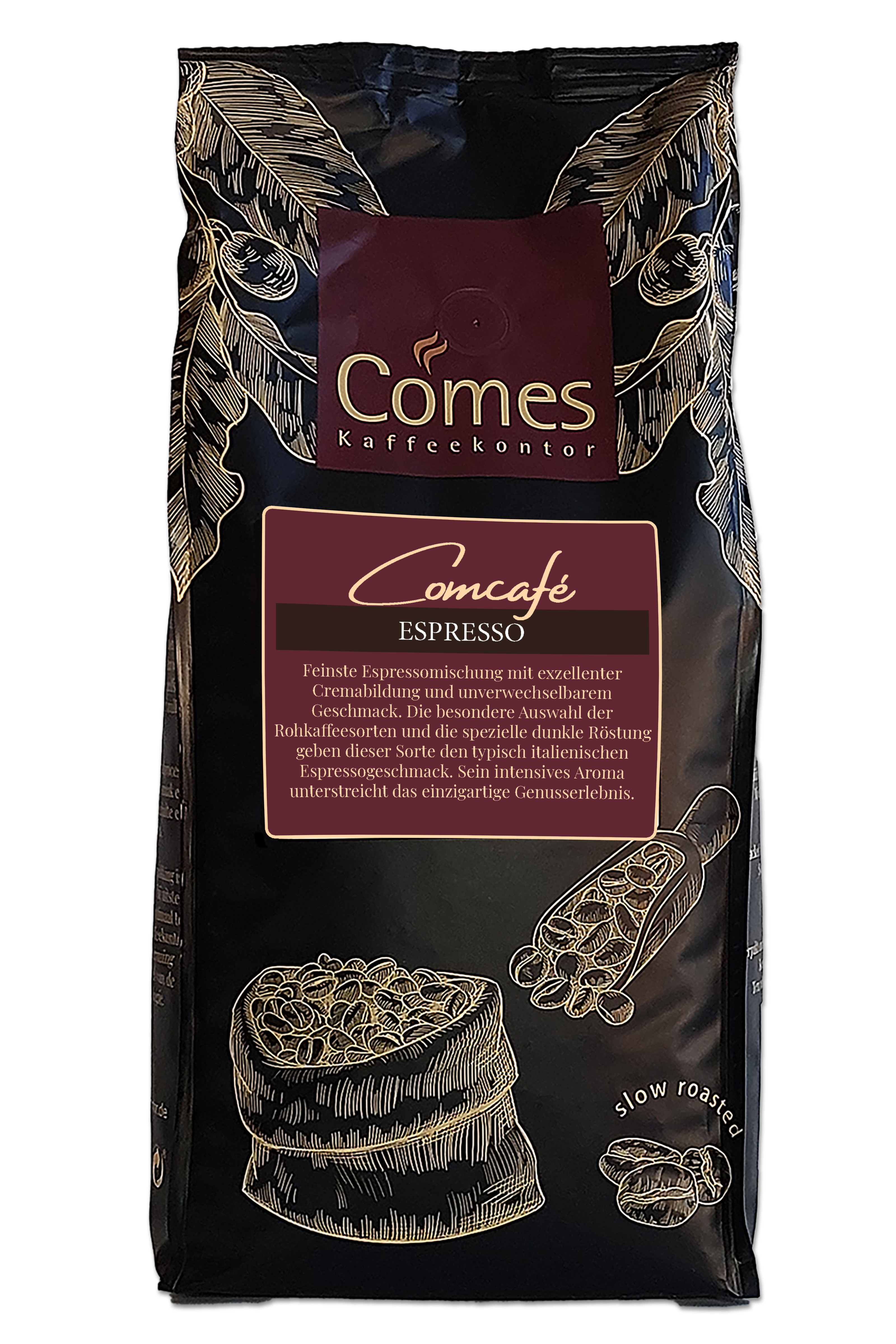 Comcafé Espresso Ganze Bohne Comes Kaffeeontor