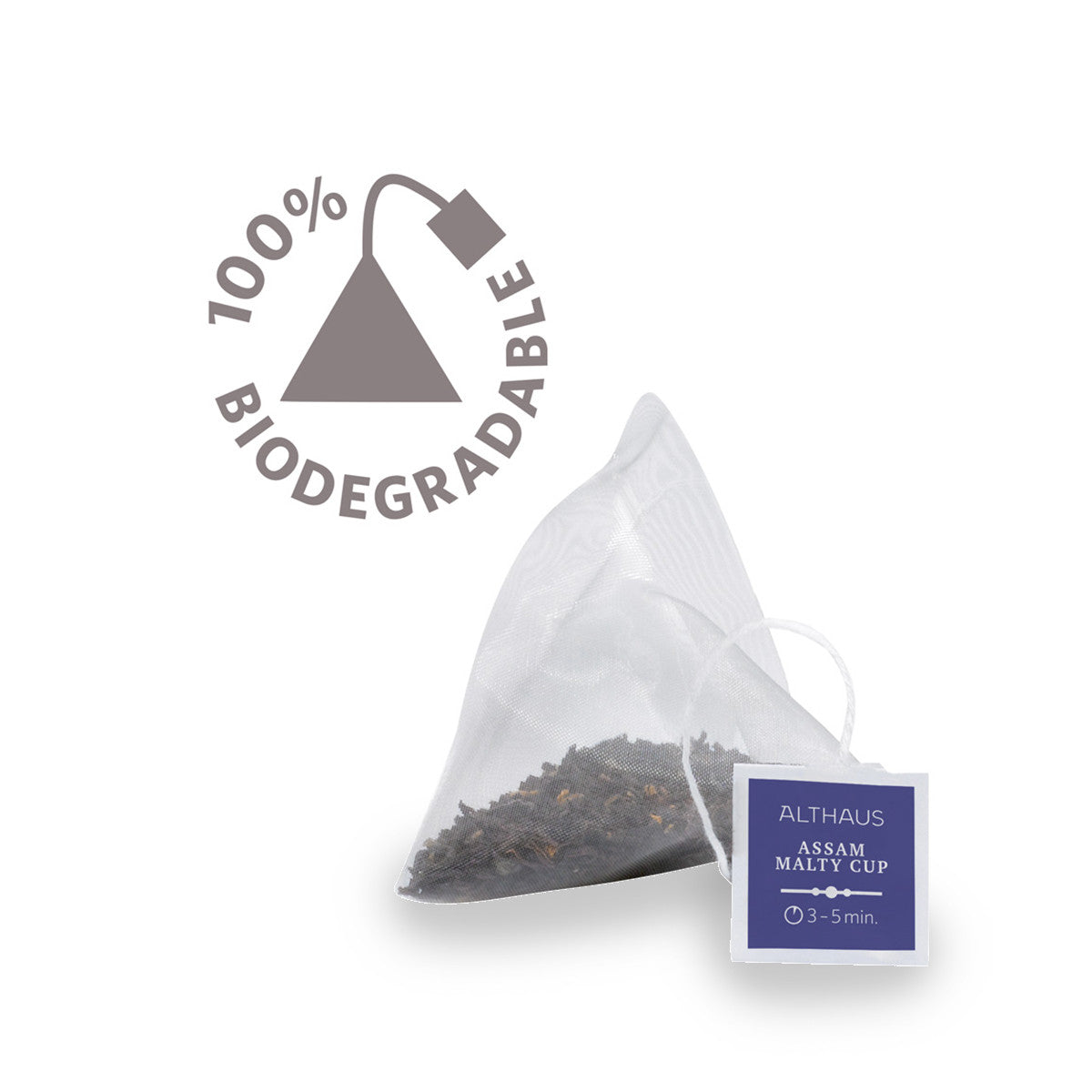 Althaus Tee Assam Malty Cup 100% biologisch abbaubar