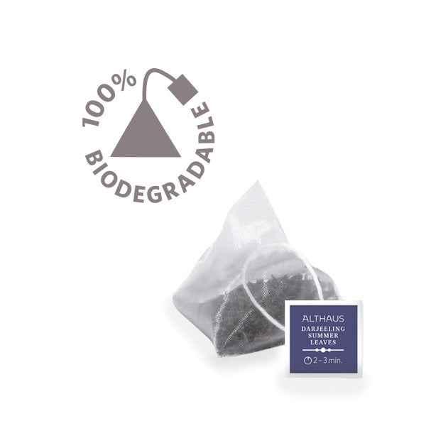 Althaus Tee Darjeeling Summer Leaves 100% biologisch abbaubar