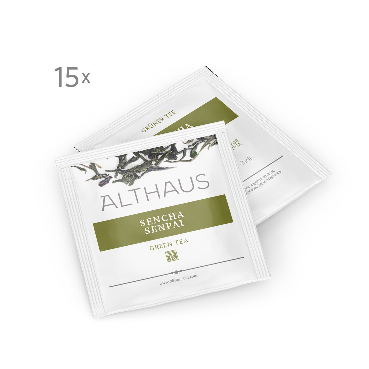 Althaus SENCHA SENPAI Grüner Tee einzeln kuvertiert