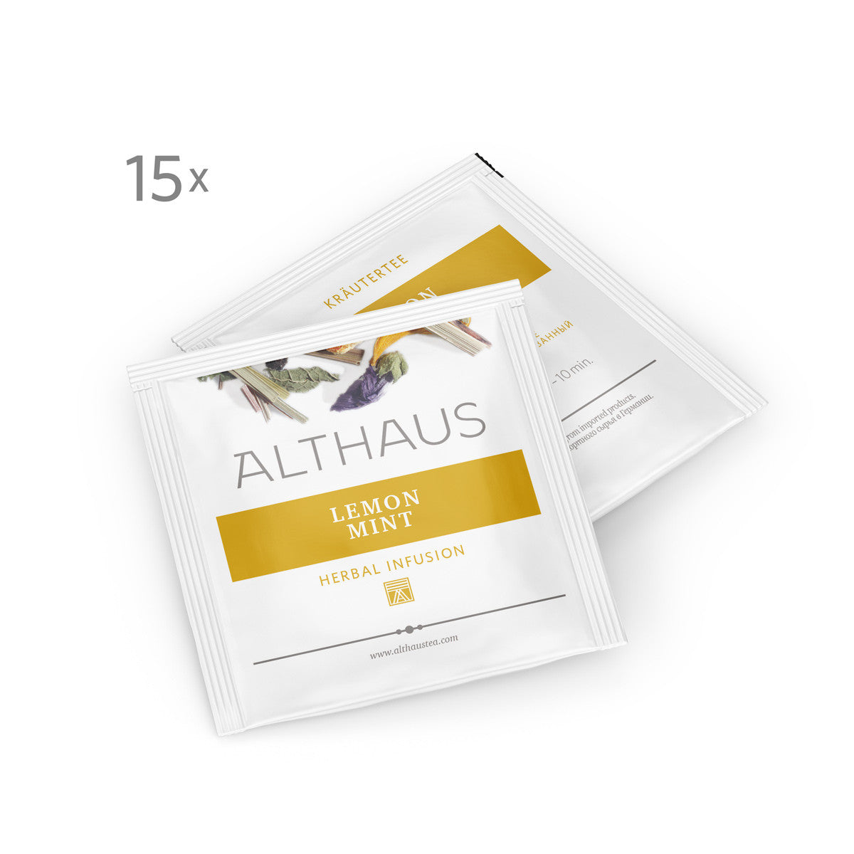 Althaus Lemon Mint Tee einzeln kuvertiert