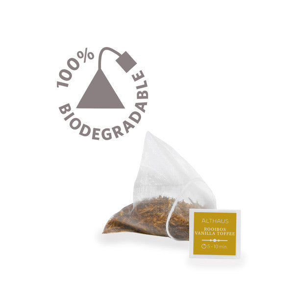 Althaus ROOIBOS VANILLA TOFFEE 100% biologisch abbaubar