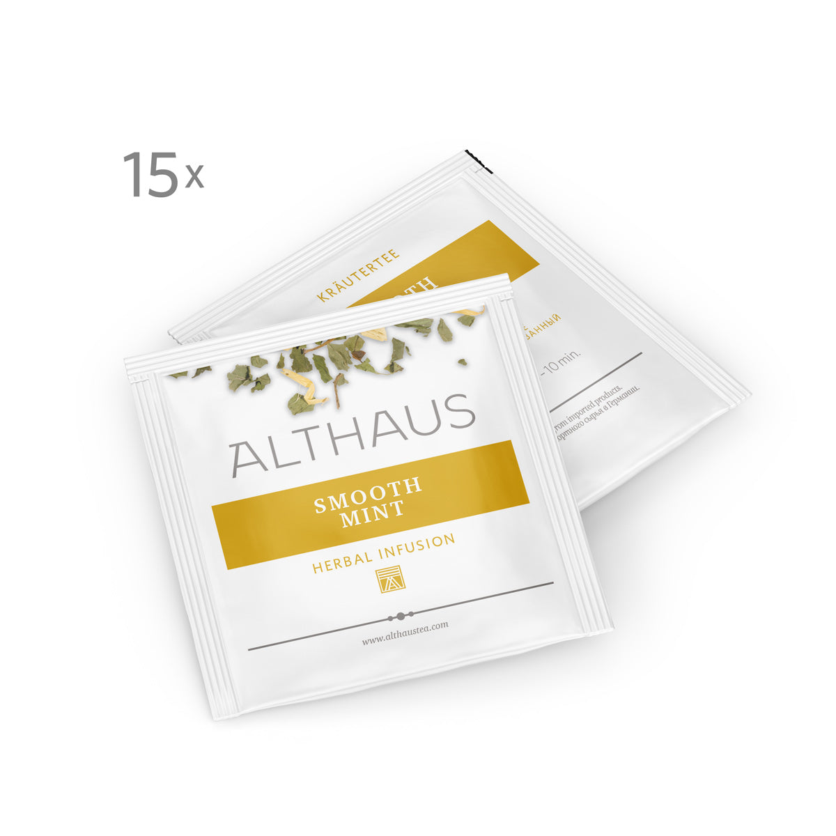 Althaus Smooth Mint Minz Tee einzeln kuvertiert