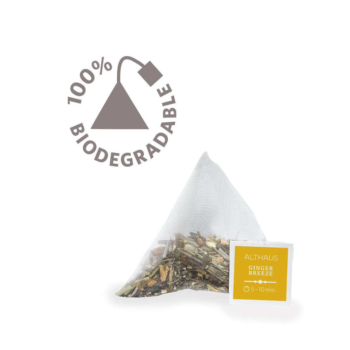 Althaus GINGER BREEZE Ingwer Tee 10% biologisch abbaubar