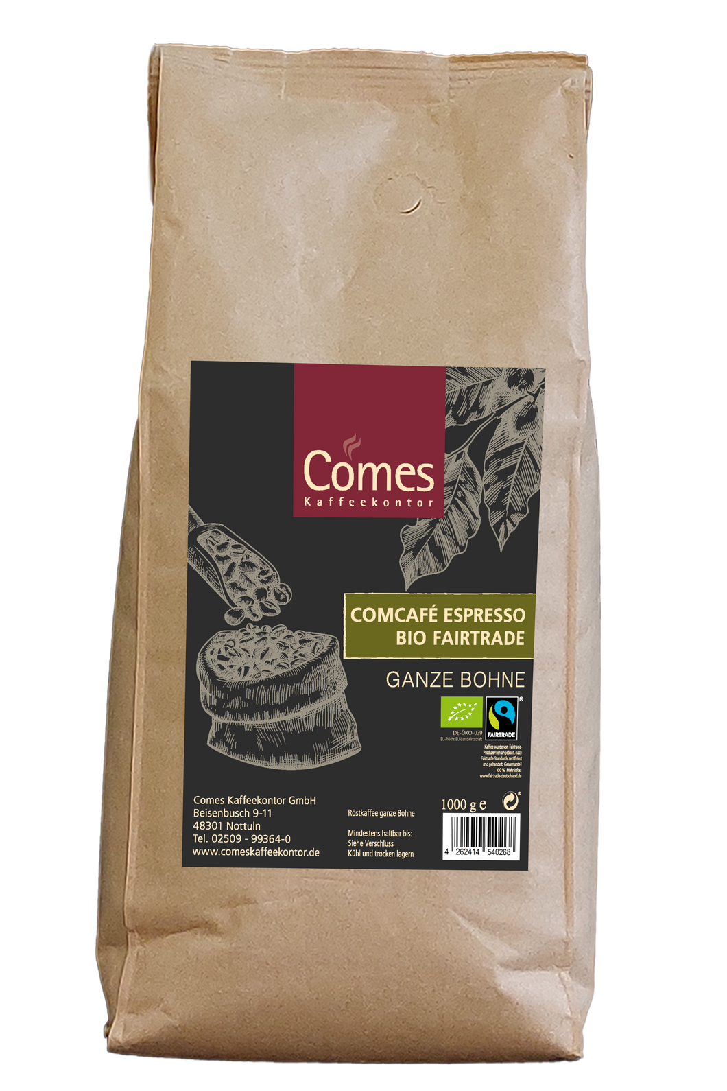 Comcafé BIO FAIRTRADE Espresso