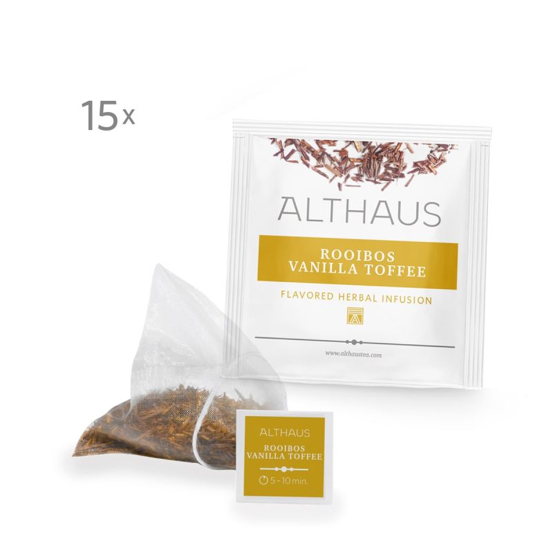 Althaus ROOIBOS VANILLA TOFFEE Pyra Pack