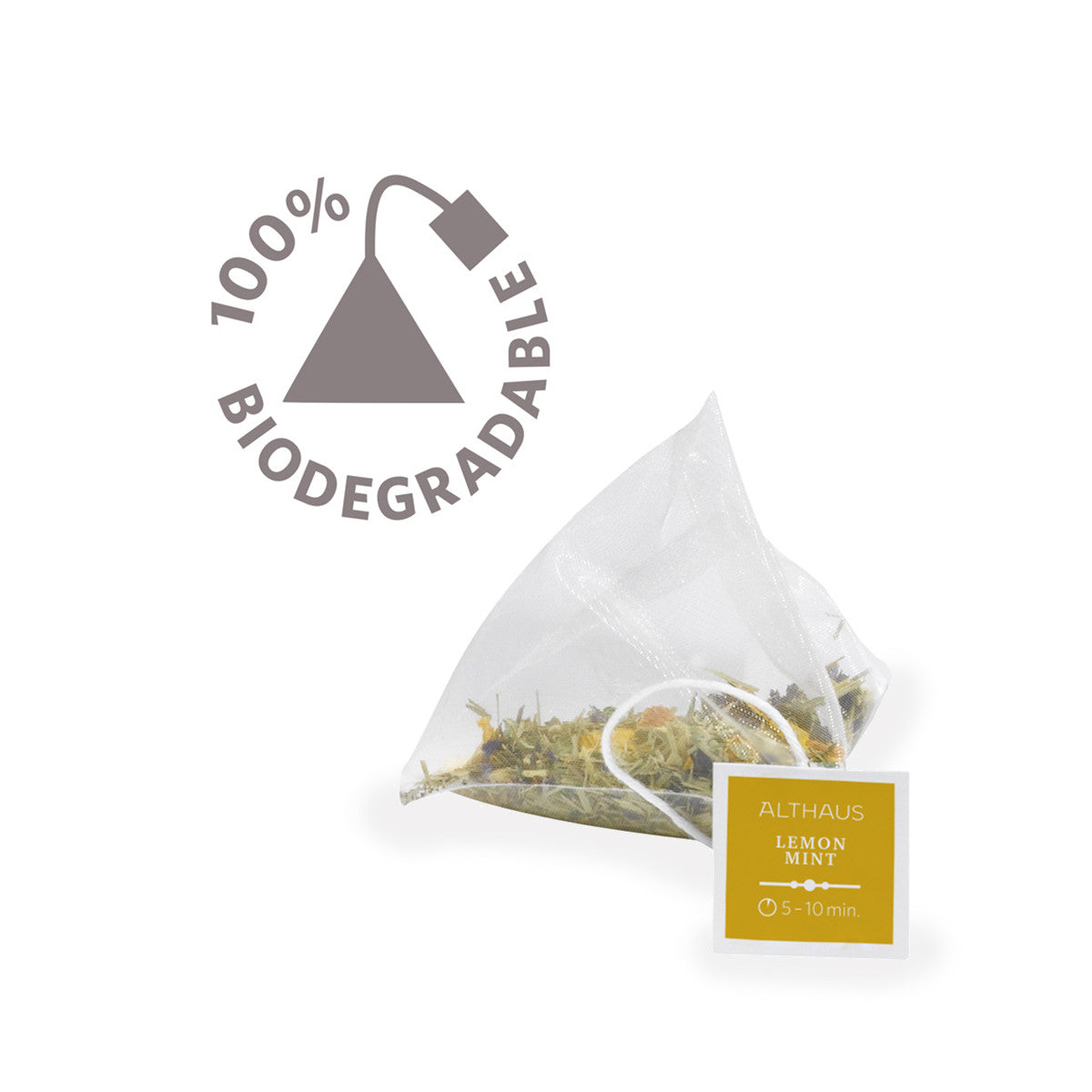 Althaus Lemon Mint Tee 100% biologisch abbaubar