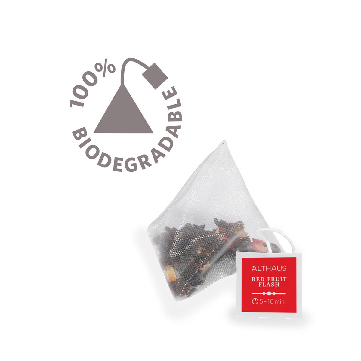 Althaus RED FRUIT FLASH Früchtetee 100% biologisch abbaubar