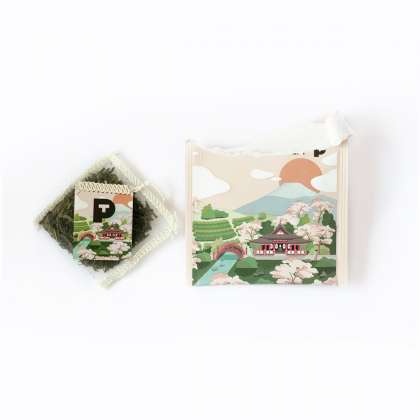 Hayato Sencha Pure Tea Bio Grüner Tee einzeln kuvertiert