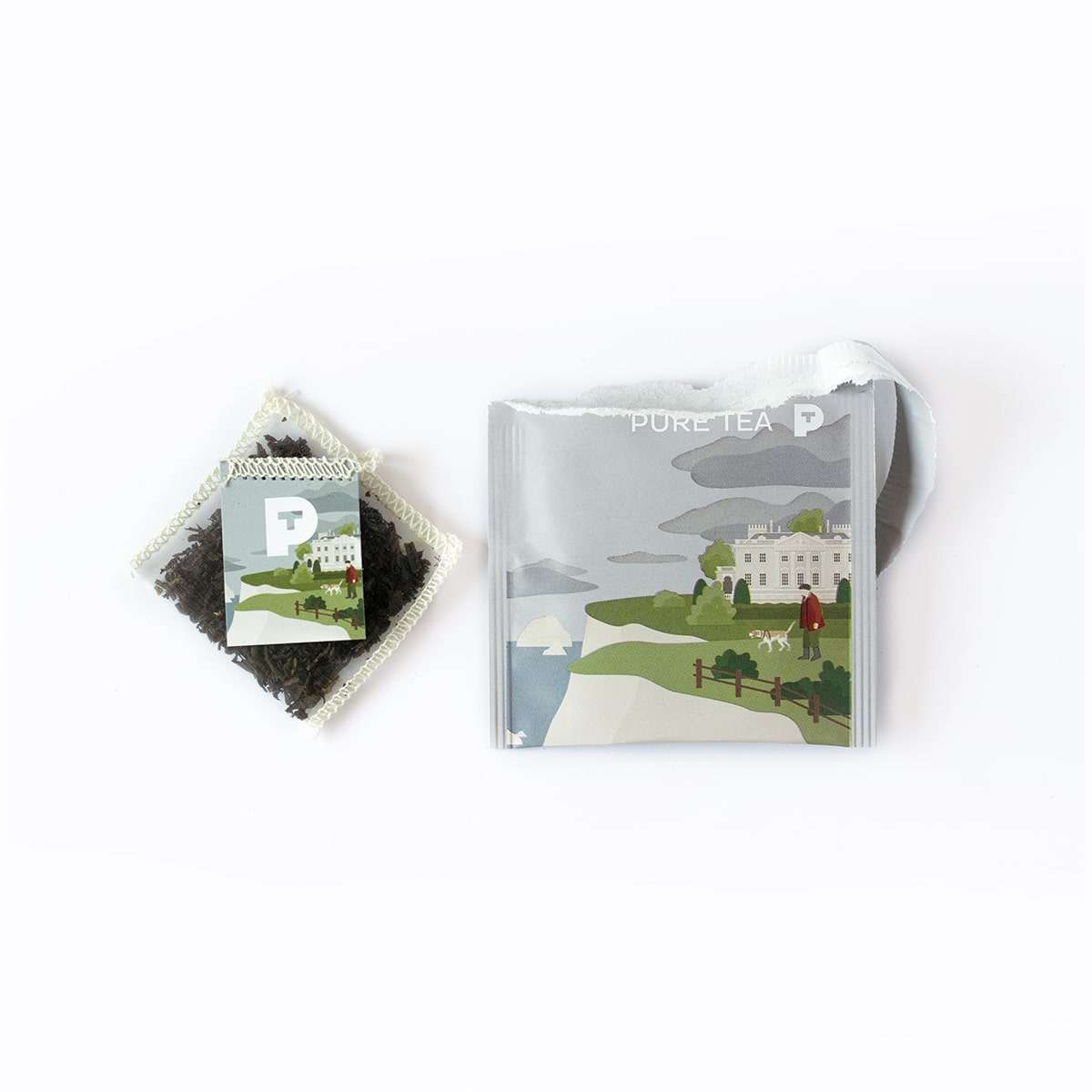 James Earl Grey Pure Tea Schwarzer Tee Bio einzeln kuvertiert