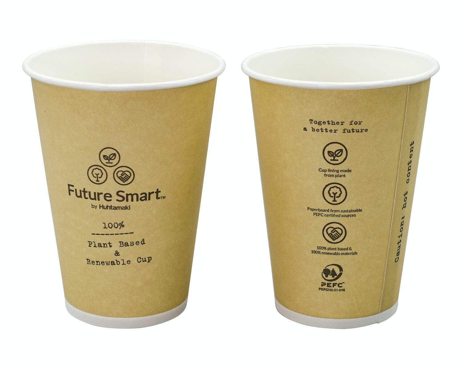 Future Smart Compacto Automatenbecher 180 ml vorne und hinten